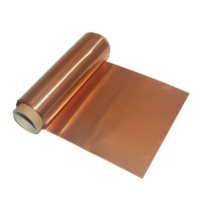 밝은 구리 장 구멍을 뚫는 코일 1000mm - 3000mm 폭 ±0.02mm 포용력