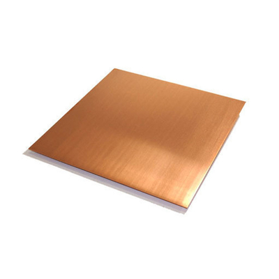 밝은 구리 장 구멍을 뚫는 코일 1000mm - 3000mm 폭 ±0.02mm 포용력