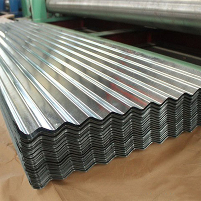 0.18x900/800mm 스틸 지붕 시트, 철 아뤼인크는 시트를 주름지게 했습니다