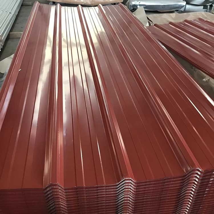 피피기 색이 코팅한 갈바륨 강판 지붕 시트 0.12MM
